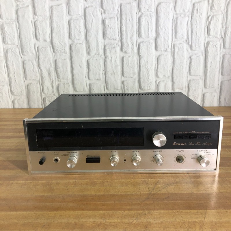 Vintage Sansui 2000 Receiver Stereo Tuner Amplifier Working (Missing Vol Knob) gallery