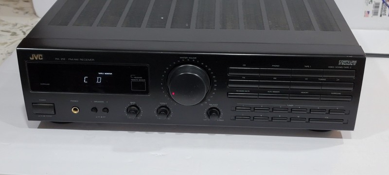 Vintage JVC RX-212 Stereo Receiver TEST WORKS