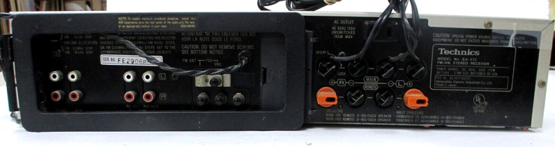 Vintage Technics No. SA-212 FM/AM Stereo Receiver works but has issues READ gallery