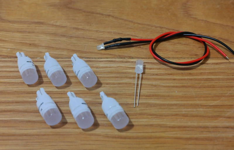 Tandberg TR2040 receiver replacement front panel LED lamps bulbs lights kit set