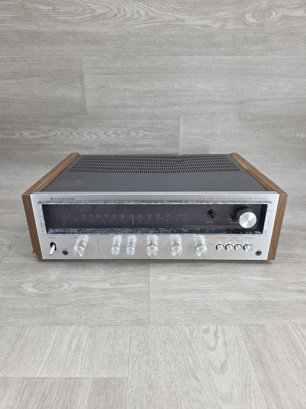 Kenwood KR-6400 Vintage Stereo Receiver For Parts/Repair Wired Cut AS-IS