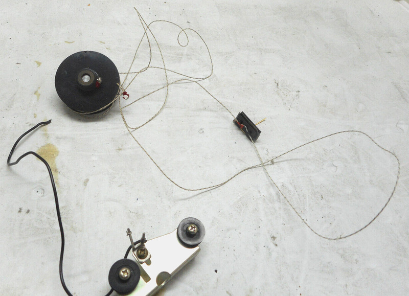 PIONEER SX-550 RECEIVER – TUNING PULLEY W/STRINGS/POINTER/PULLIES – PARTING OUT
