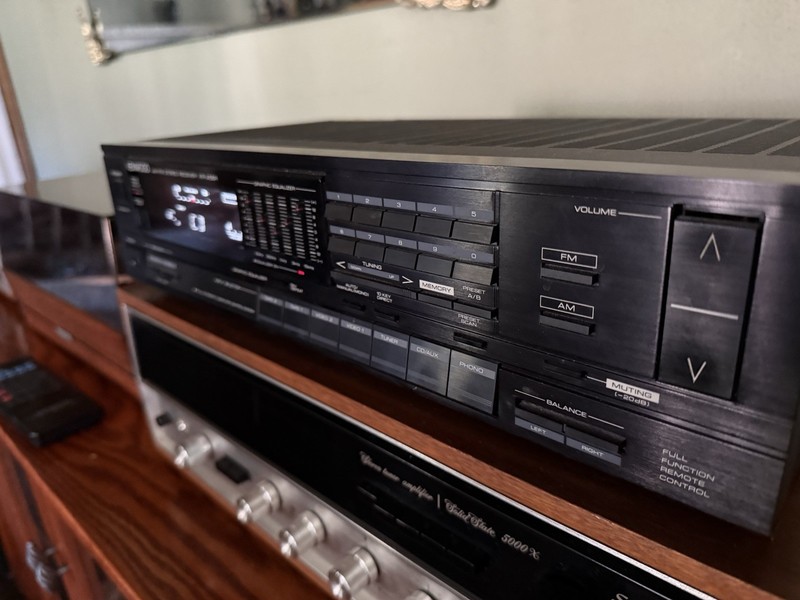 Powerful Kenwood KR-A56R Stereo Receiver w/ Original Remote – Tested & Working gallery
