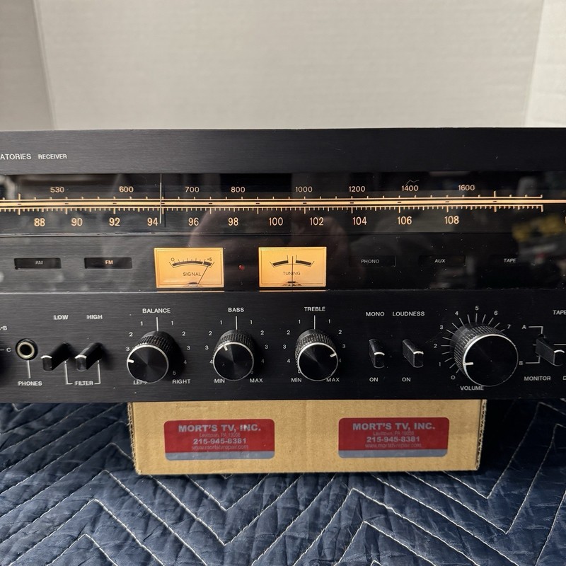 PHILIPS AH7871 VINTAGE AM/FM STEREO RECEIVER - SERVICED - CLEANED - TESTED gallery