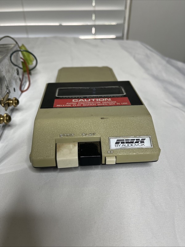 Vtg Craig 3104A Pioneer 4+4 Stereo Plus 8 Track to Cassette Adapter & Speakers gallery
