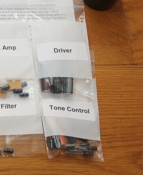 Sansui 8080 9090 890 990 driver & tone control F-2436-1 capacitor kit