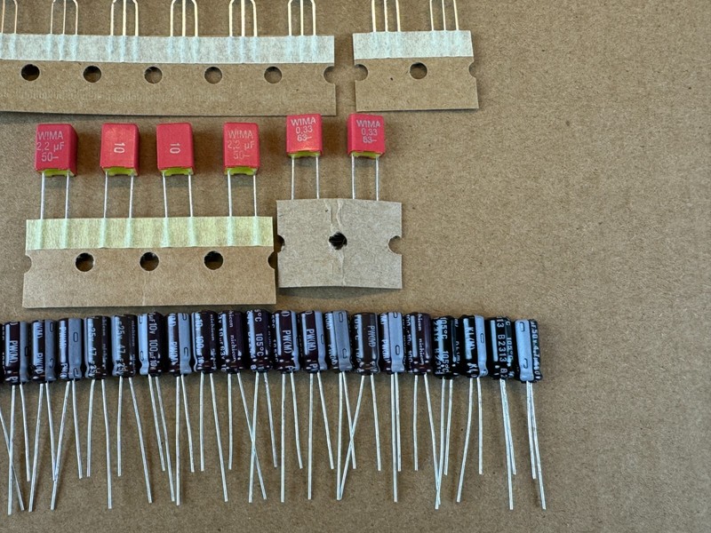 Pioneer SX-939 SX-1010 Preamp Board Rebuild Kit Recap Transistor Set AWG-027-0 gallery