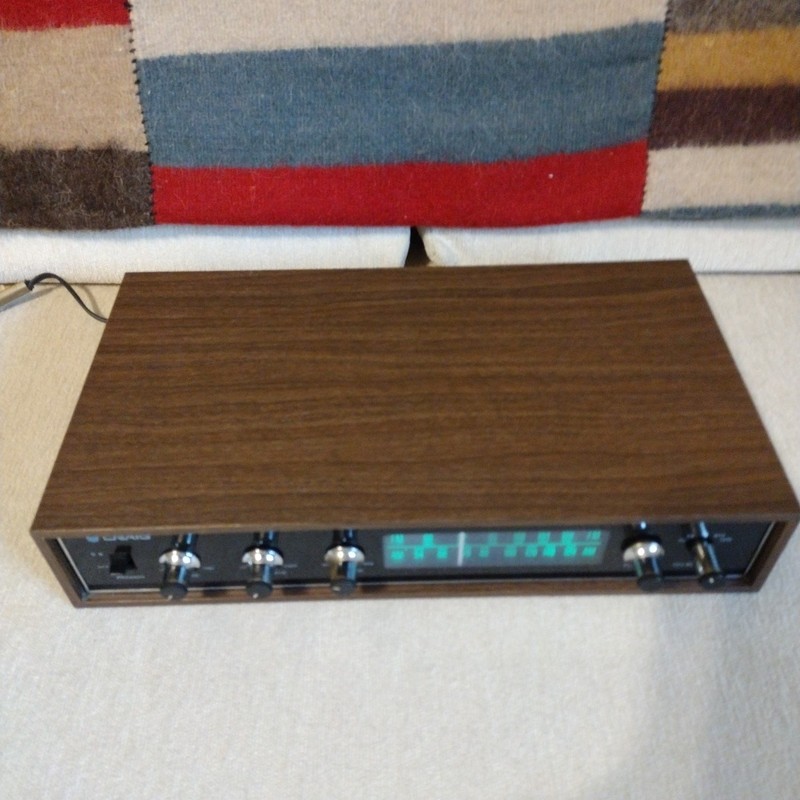 Vintage Sanyo / Craig 1506 Stereo Receiver, 25 Watt, Phono Input, Japan, Tested gallery