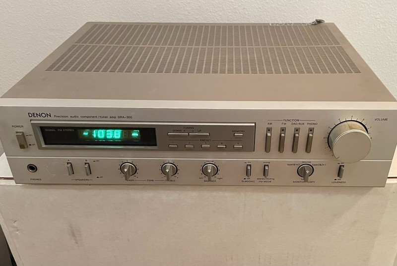 Denon DRA-300 AM FM Tuner Stereo Receiver Amplifier, Great Condition gallery