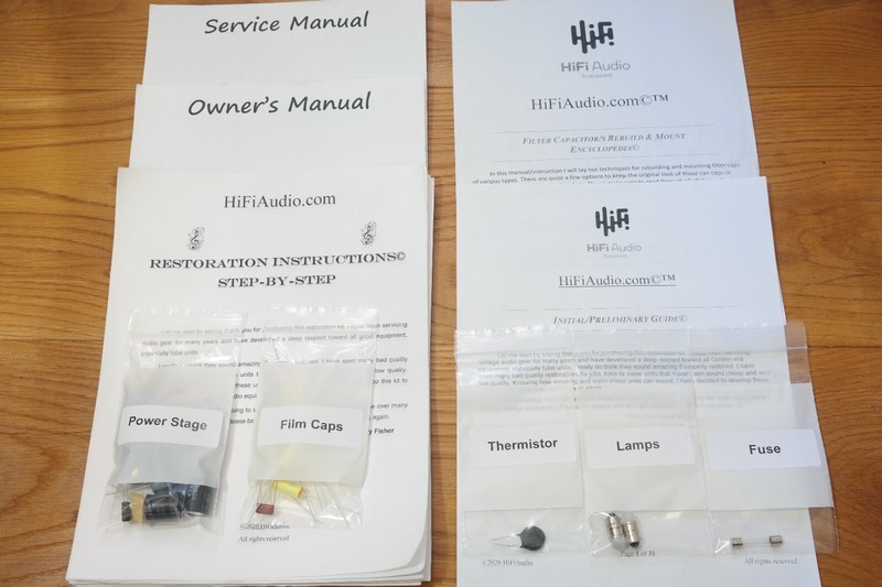 Scott 330D tube receiver tuner restoration repair service rebuild kit fix gallery