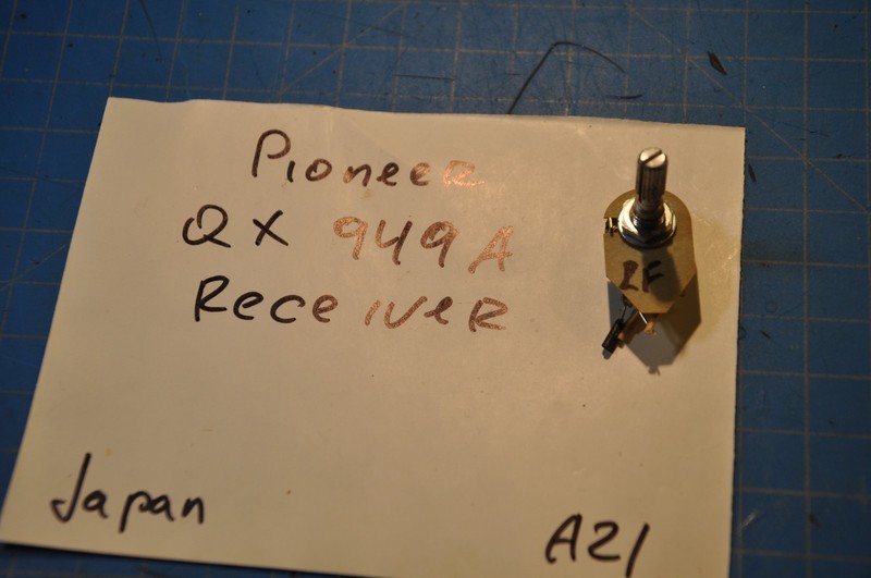 Pioneer QX-949A Receiver Replacement Front Right Scope Adjustment # ACT-003-0 B2
