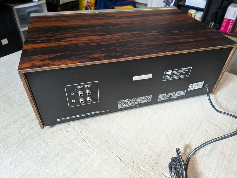 Vintage Sansui SC-1300 Stereo Cassette Deck - Powers On, No Further Testing gallery