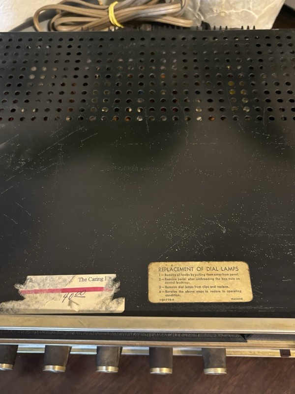 The Fisher 175-T Solid State Stereo Receiver⭐️Red Trim⭐️Working gallery