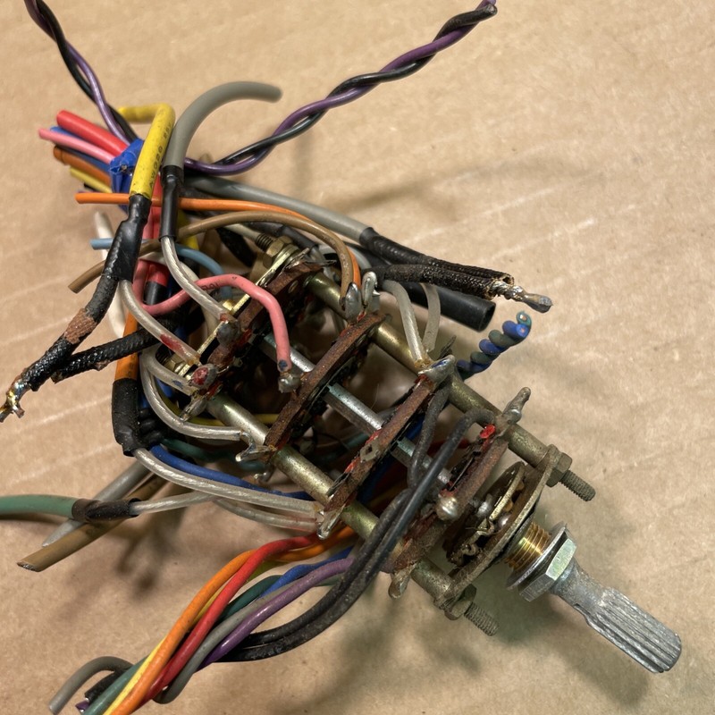 Harman Kardon 930 Receiver Parts: Function Selector Switch -Phono / AM/FM / AUX gallery