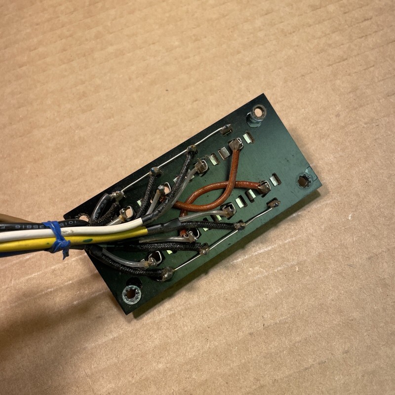 Harman Kardon 930 Stereo Receiver Genuine Parts: Tape / Monitor Switch Panel gallery