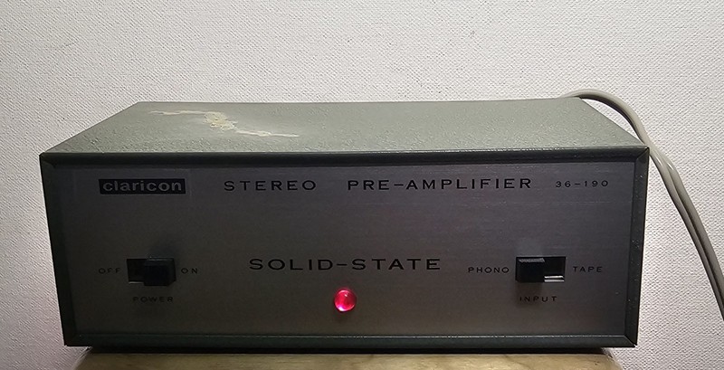 Vintage Claricon 36-190 Solid State Phono Preamp gallery