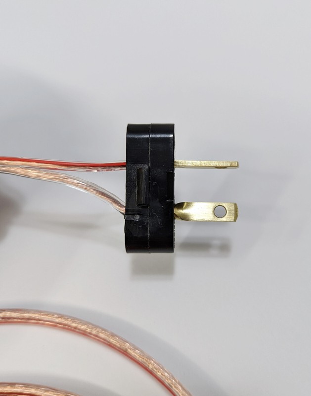 Pioneer SX Akai and Allied Speaker Plug Connectors With 8 Foot Wire Attached gallery
