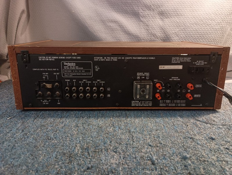 Technics SA-300 FM/AM Stereo Receiver (Pro Serviced + Modded) gallery