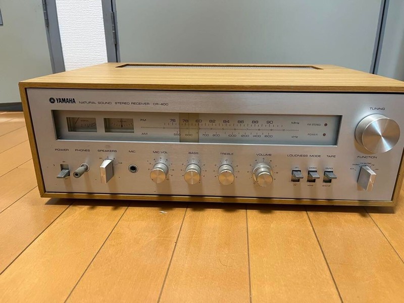 YAMAHA CR-400 Natural Sound Stereo Receiver Amplifier Confirmed Operation gallery
