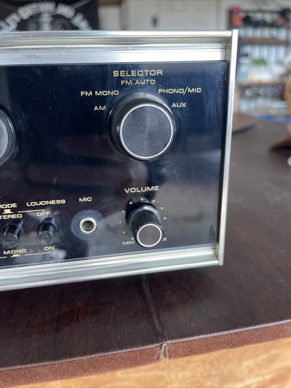 Vintage Pioneer Stereo Receiver Model SX-770 Working Glass Front *read gallery