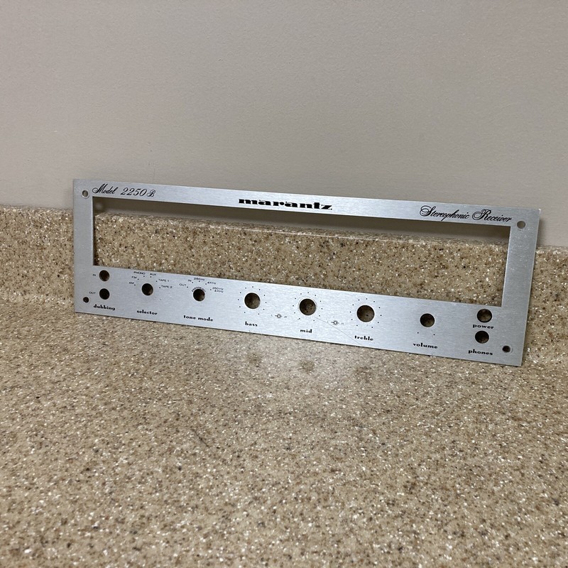 Original Marantz 2250B Receiver Silver Faceplate