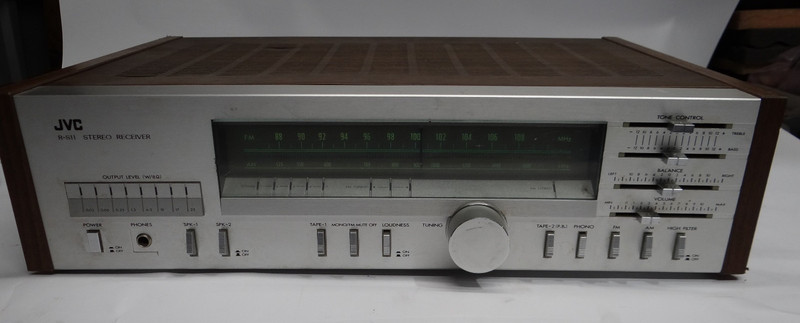 Vintage Early 1980s JVC Model R-S11 AM/FM Stereo Receiver *Tested Working*