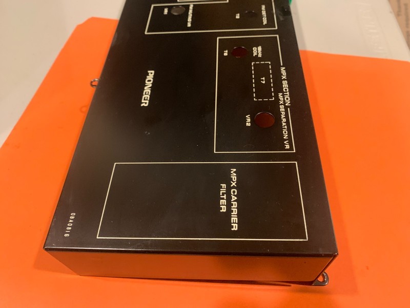 Pioneer SX-828 Vintage Stereo Receiver - AM FM Tuner Metal Cover gallery