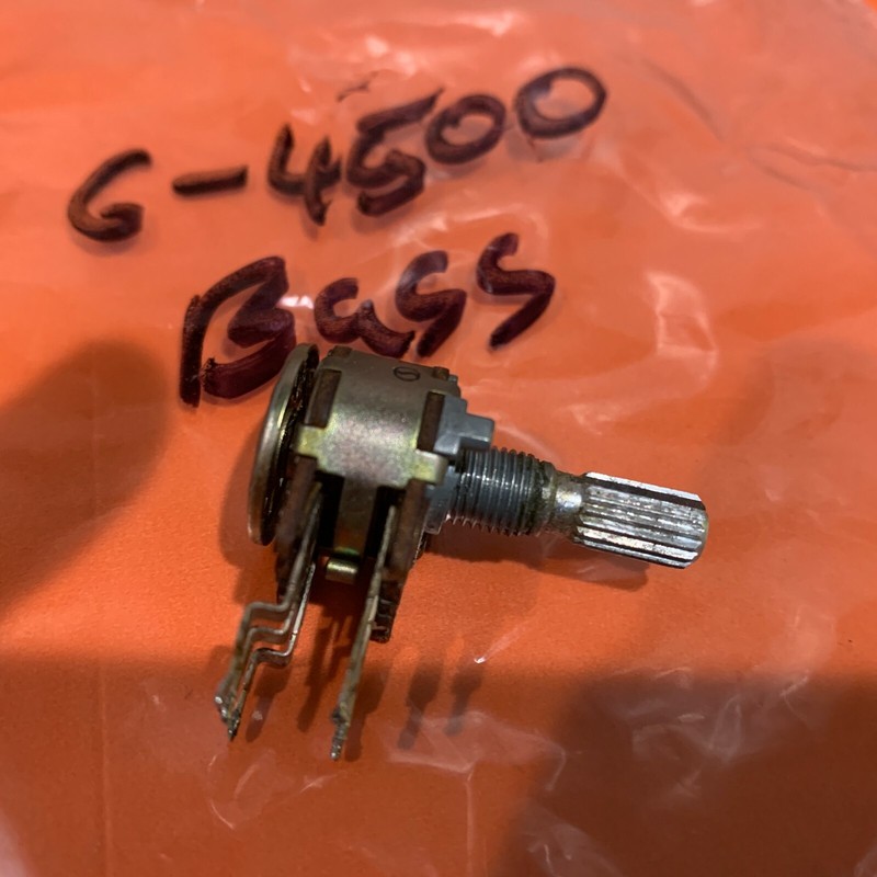 Sansui G-4500 Vintage Stereo Receiver Parting Out Bass Potentiometer