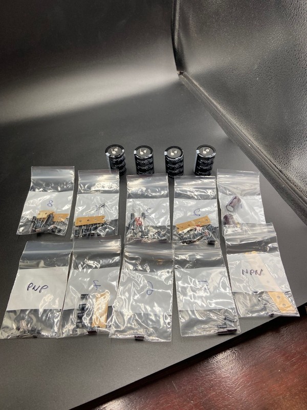 Harman Kardon HK 930 Receiver Restoration Kit Upgrade Recap Capacitor Rebuild