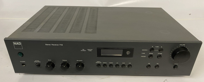 Vintage NAD 712 Integrated Stereo AM/FM Stereo Receiver *READ*