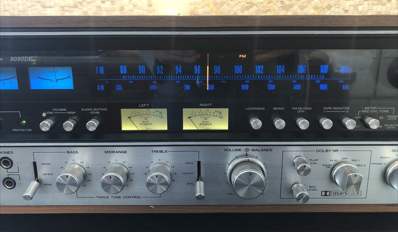 SANSUI 9090DB STEREO AM/FM RECEIVER Open Box 125 WPC PERFECT WORKING CONDITION gallery