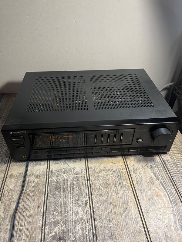 Vintage Pioneer SX-1300 Stereo Receiver Amplifier AM FM Radio Tuner AS-IS