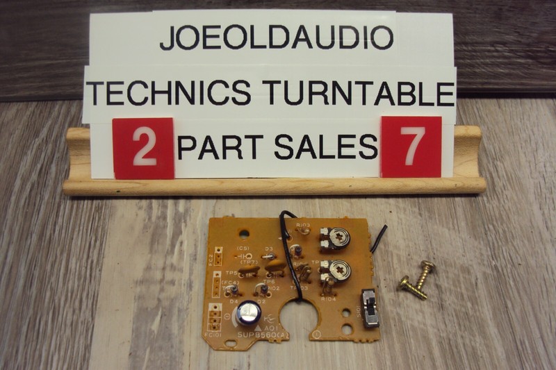 Technics SL-BD27 Turntable Speed Control Board Tested Parting Out SL-BD27