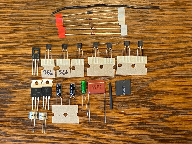 COMPLETE Marantz 2270 Amp Board Rebuild Kit P750 Repair Set Transistors & Diodes