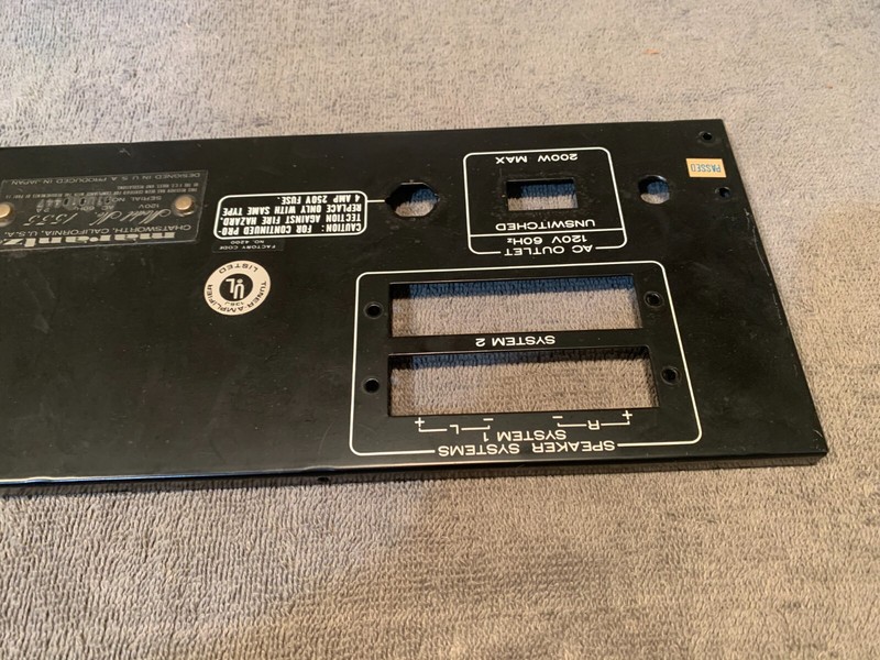 Marantz 1535 Stereo Receiver Parting Out Rear Panel gallery