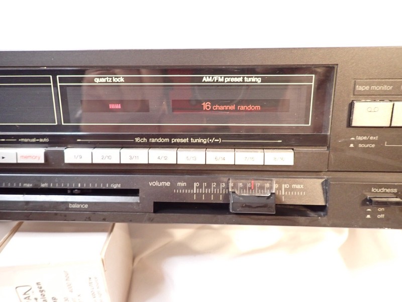 Technics SA-919 Quartz Digital Synthesized AM/FM Receiver Sounds and looks good! gallery