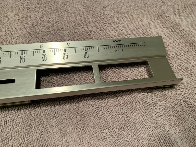 Pioneer SX-980 Stereo Receiver Parting Out Tuning Bezel Metal gallery