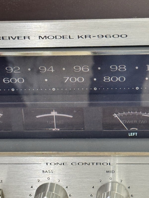 Vintage Kenwood KR-9600 Stereo AM/FM Receiver 160 WPC gallery