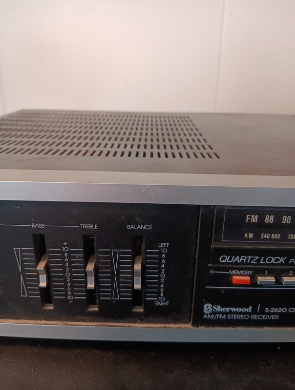 Vintage Sherwood S-2620 CP Receiver - Tested Working gallery