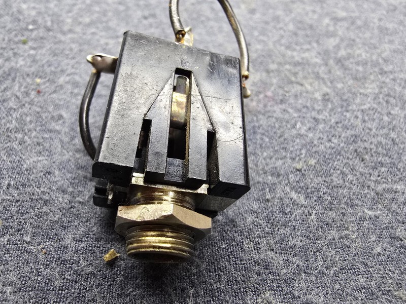 Sansui QR-4500 Receiver Part - Tape REC or Tape Playback 1/4" Input Jack gallery