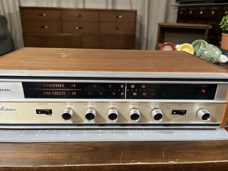Realistic 12-1470A Modulaire Component Stereo AM FM Receiver System Vintage gallery