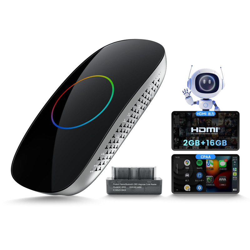 Atotoout Magic - Ai Carplay Android Auto Wireless 2Gb16Gb Support Youtube