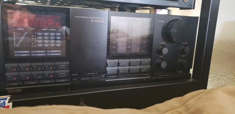 Sansui S-X1200 120WPC To 8 ohm Stereo Receiver.