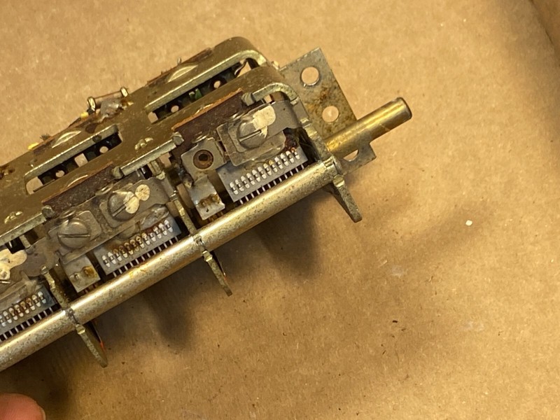 Tuning Air Capacitor from Kenwood KW-50 Tube Receiver Parts Matsushita 3FC-43 gallery