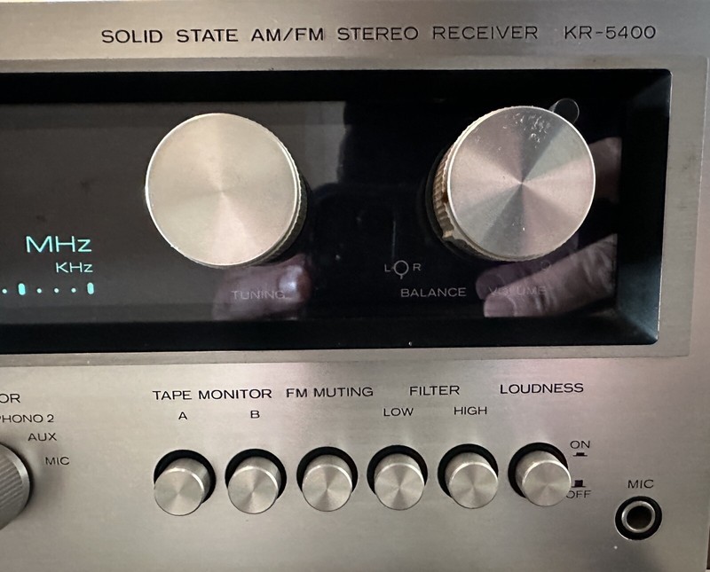 VINTAGE KENWOOD 1975 KR-5400 AM FM RECEIVER AMPLIFIER gallery