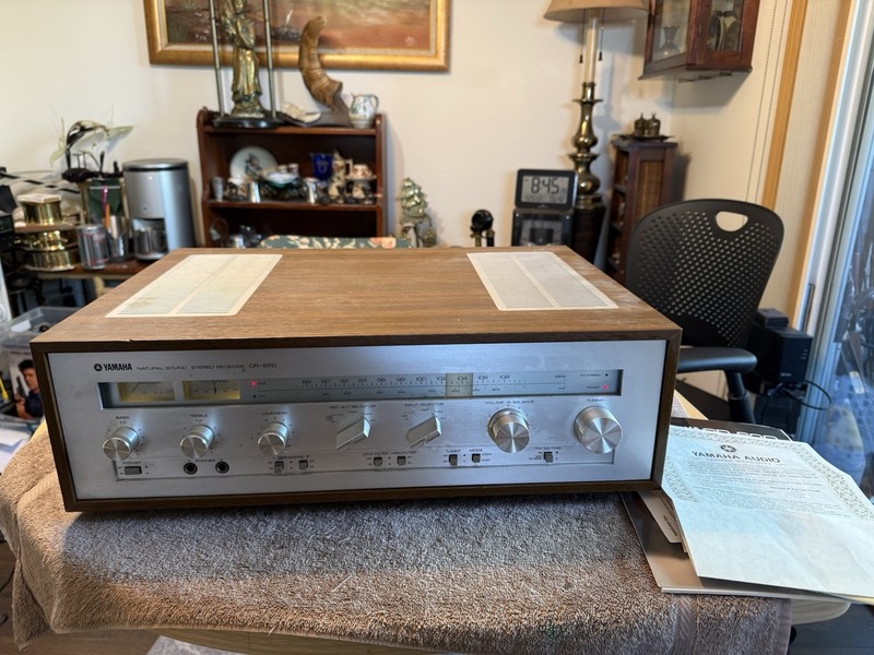 Vintage Yamaha CR-620 Natural Sound Stereo Receiver – Very Cleaned