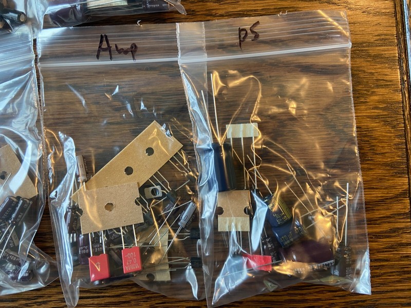 Marantz 2215 Complete Rebuild Kit High-Quality Receiver Recap Caps Transistors gallery