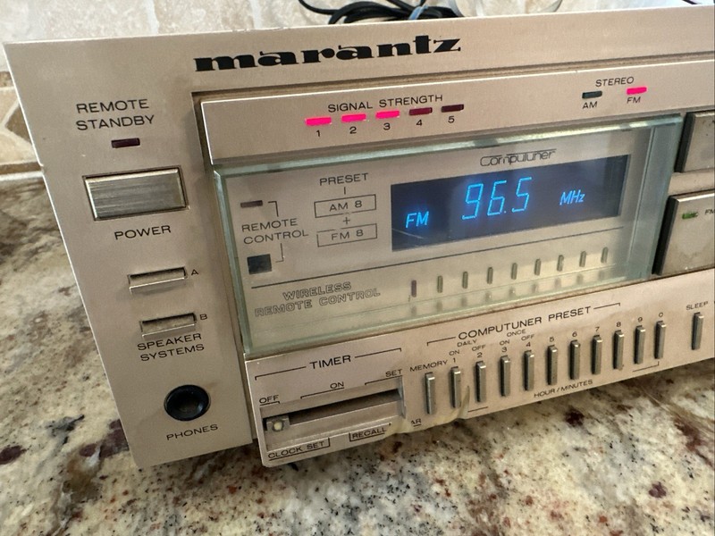 VINTAGE MARANTZ SR940 FM/AM STEREO RECEIVER Tested gallery