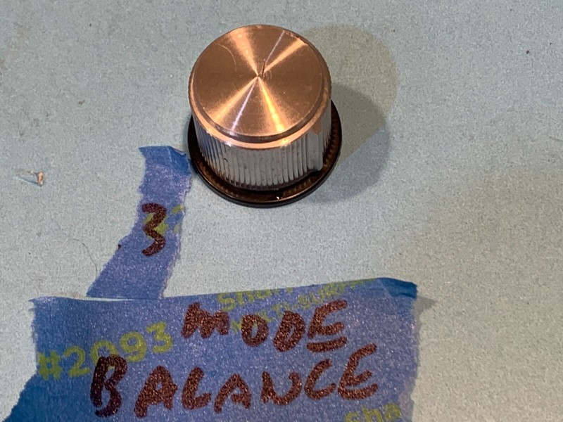 Kenwood KR-9340 Vintage Quad Receiver Parting Out Mode Balance Knob #3