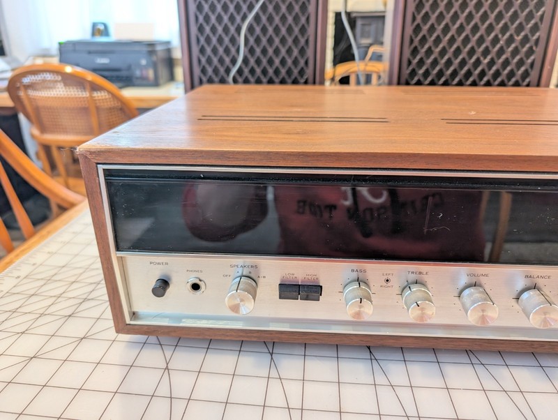 Vtg Sansui 2000A Solid State Stereo Tuner Amplifier Works But Some Issues READ gallery